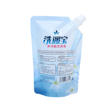 OEM Packaging Bag For Liquid Soap laundry Packaging Stand Up Spout Pouch 1kg 2kg